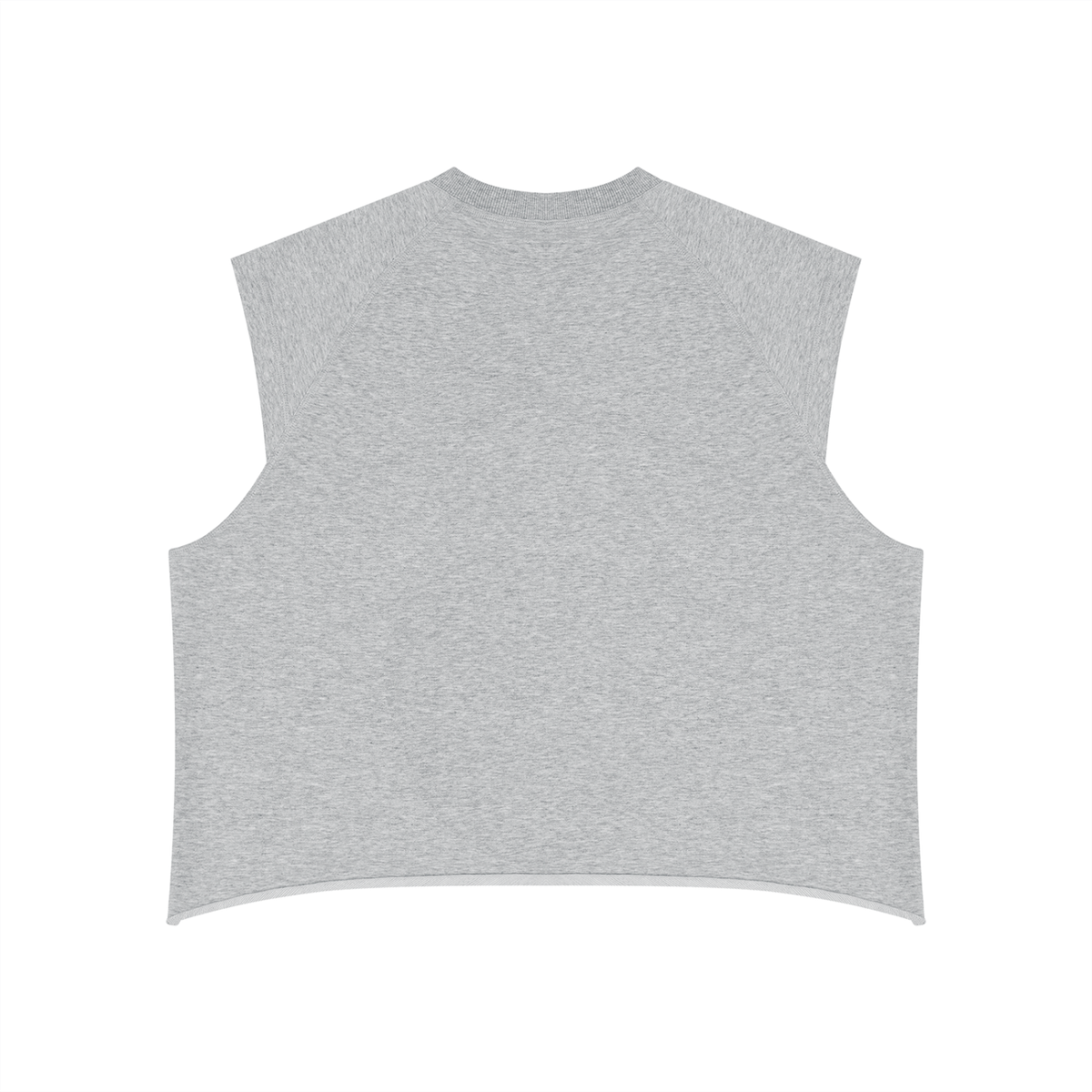 Notch Tank in Flower Gray, back