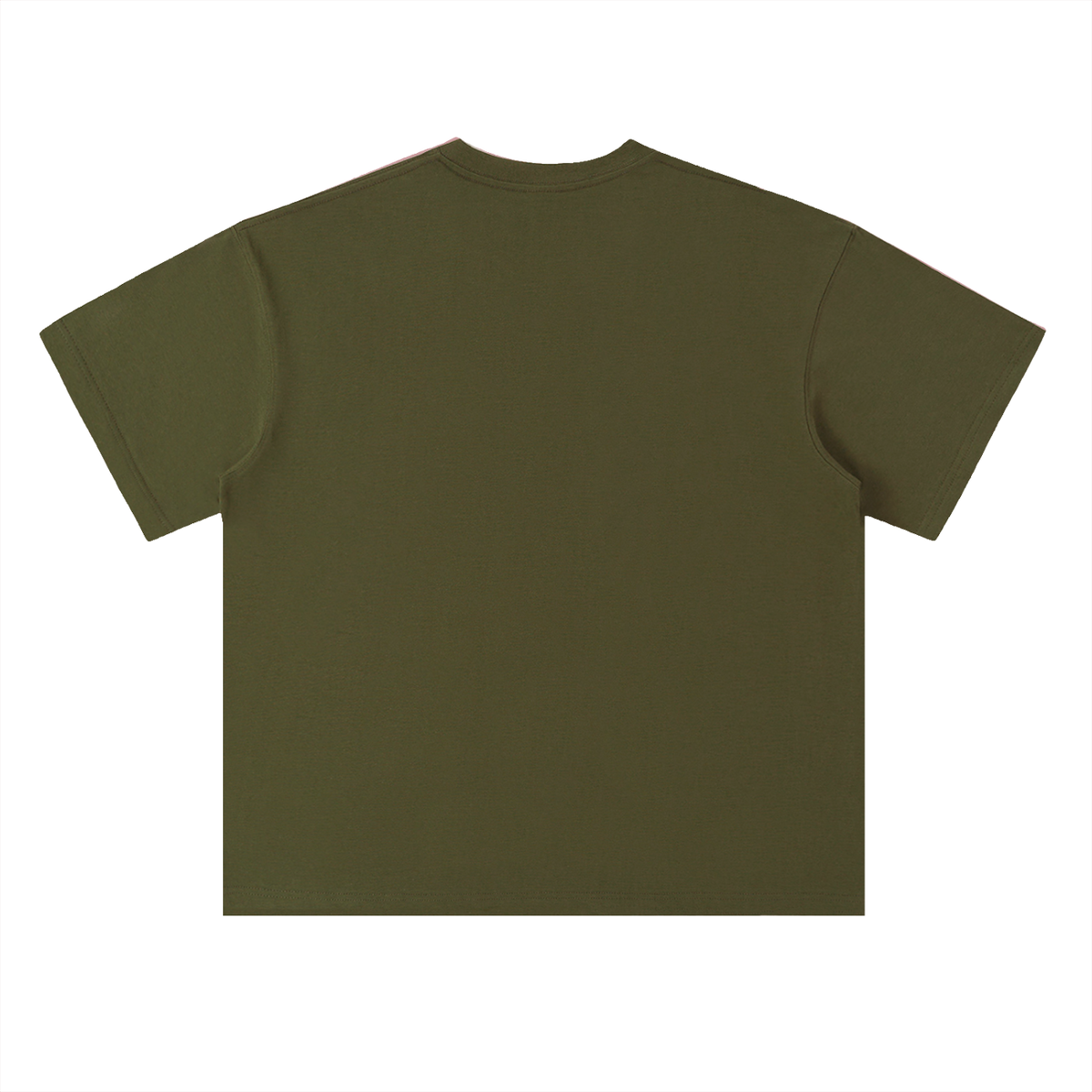Roots Tee in Jungle Green, back