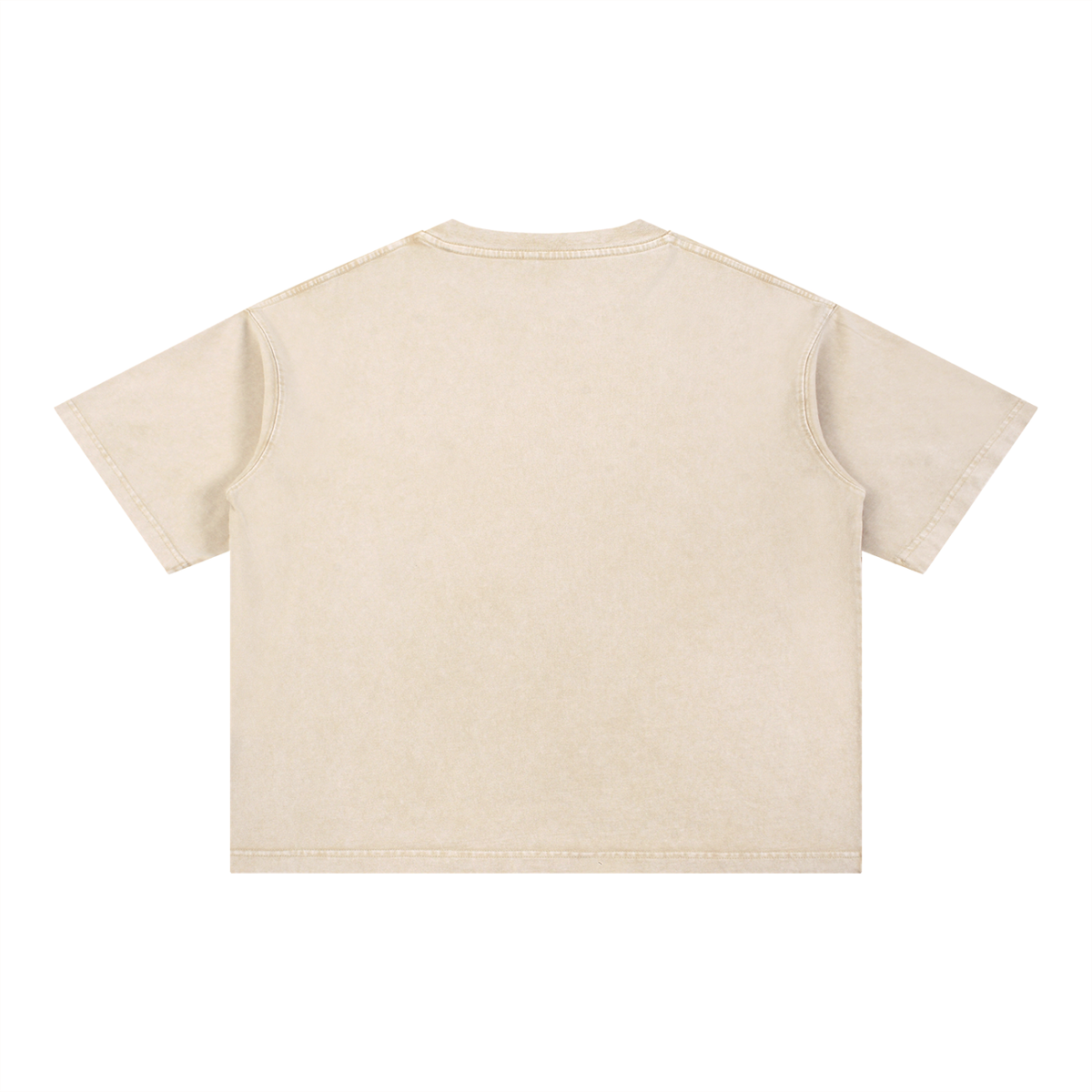 Mineral Tee in Light Apricot, back
