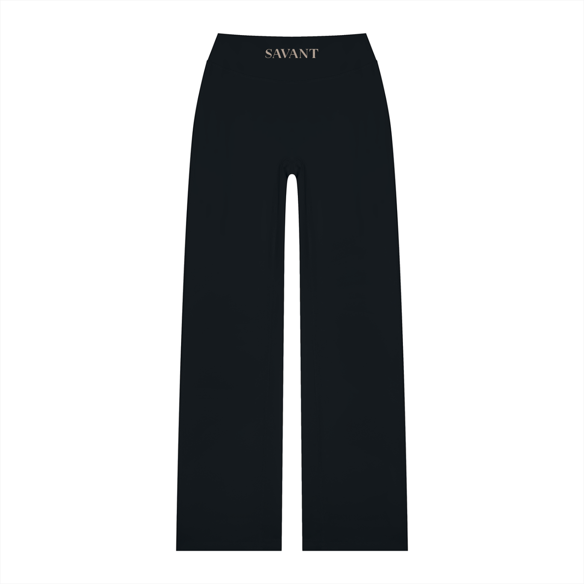 Studio Straight Pant in Black, front