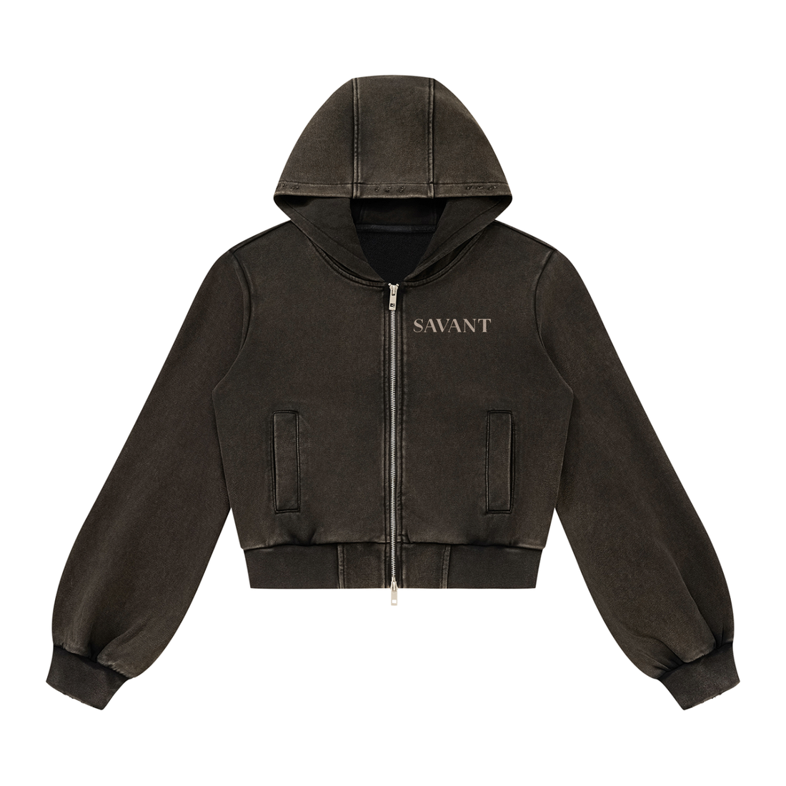 Washed Zip Hoodie
