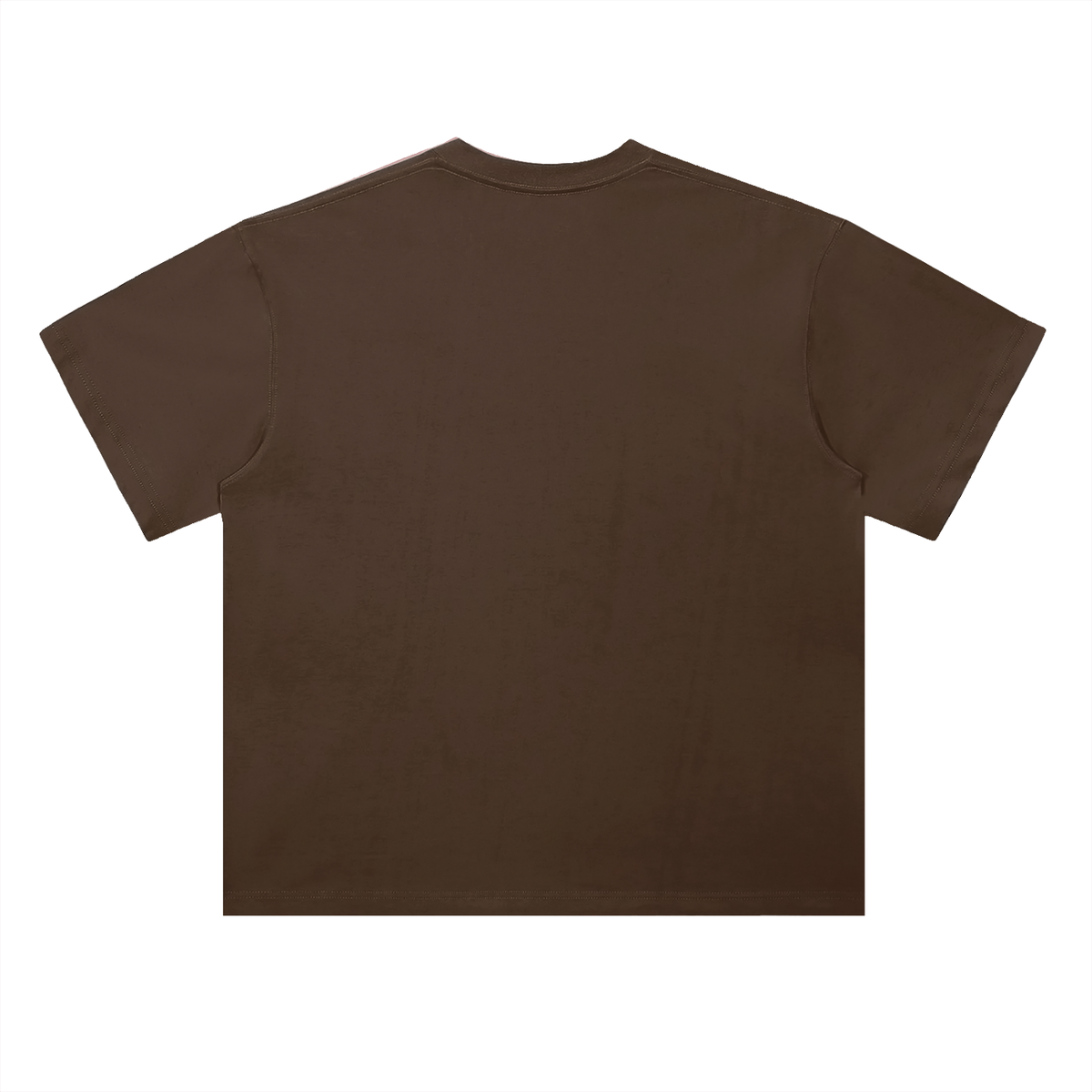 Roots Tee in Coffee, back